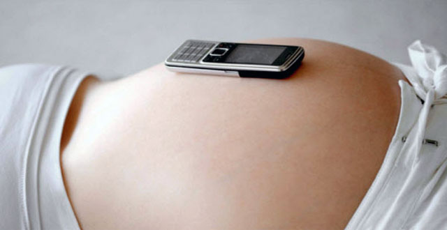 Embarazo telefono radiacion